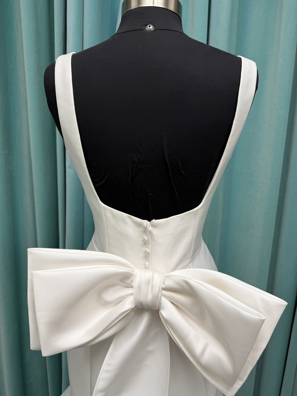 Stella York Style 8047 Elegant Modest Mikado Fit-and-Flare Wedding Dress with